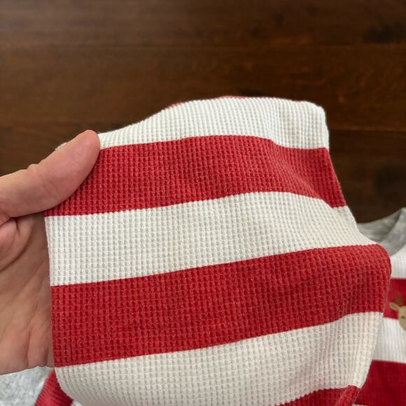 Carters Pajamas Boys size 4 / 4A winter Christmas - Picture 8 of 10